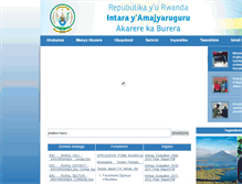 Tablet Screenshot of burera.gov.rw